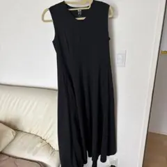 Theory x UNIQLO ノースリーブワンピース L ブラック