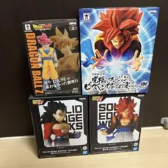 ドラゴンボール　出陣　ゴジータ　ベジータ　超サイヤ人4 フィギュア　セットのサムネイル
