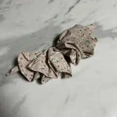 花柄リボン型ヘアピン