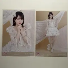 イコラブ ＝LOVE 生写真(8周年ツアー衣装②) 佐々木舞香 チュウ ヒキ