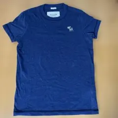 Abercrombie & Fitch ネイビー Tシャツ S