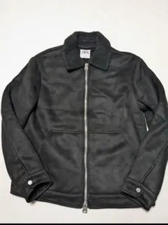 し*ご様 archive ZARA フェイク ボアジャケット