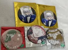 名探偵コナン　ジン　キール　コナン　缶バッジ