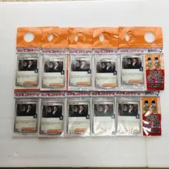 ①ロケット団のサカキ BOSS　コラボ プロモカード　10枚セット　未開封品
