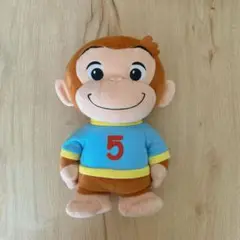 【美品】おさるのジョージ ぬいぐるみ 約30cm
