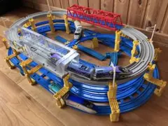 プラレール　まとめ売り　レイアウト　複線３段タワー　高架レール　5種作製可能