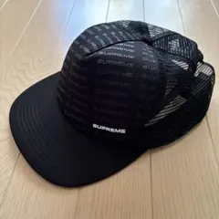 Supreme メッシュキャップ ブラック