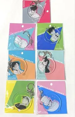 ⑧7点 コナン探偵社 繋がるアクリルキーホルダー 鳥取 北栄町