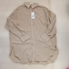 【新品】earth music&ecology 長袖シャツ ベージュ