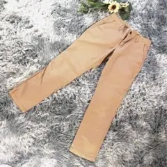GAP【L相当 40】オレンジ ブラウン チノパン コットン混 ストレッチ