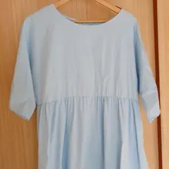 ブルー　XL　ワンピース　新品