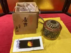 九谷焼 香茶器 急須 蓋碗 金彩 良山作 木箱付(メ1334) Amazon.co.jp: 九谷焼 覚山 茶器揃い 急須 湯呑み 5客 赤絵