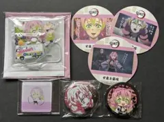 鬼滅の刃　甘露寺蜜璃　缶バッジ　TOGO ご当地　岡山　アクリルスタンド