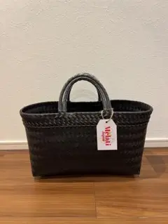 パサールバッグ（ブラック）　カゴバッグ