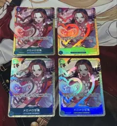 メロメロ甘風 パラレル プロモ 4枚セット ワンピースカード - メルカリ