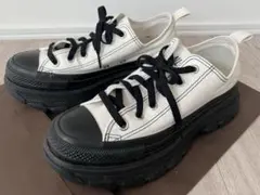CONVERSE ALL STAR 厚底 スニーカー ホワイト ブラック