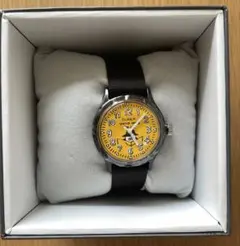 [未使用]TIMEX×Anna magazine×faceトリプルネーム黄色