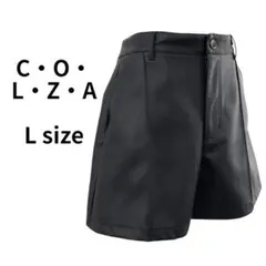 CO•L•Z•A ショートハーフパンツ モード 韓国風 シンプル 着回し