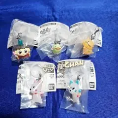 おじゃる丸 めじるしアクセサリー 全5種類 コンプ ガチャ ⑬