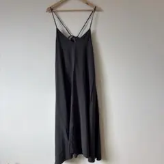 キャミワンピース グレー