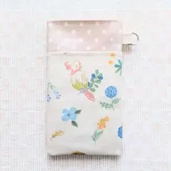 ナースポケット オーガナイザー 胸用スリム ペンケース ナースポーチ インコ 鳥