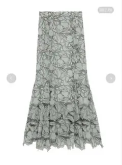 【完売カラー】snidel スナイデル カッティングレースマーメイドスカート