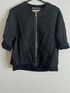 Pansee 牛革仕様ブルゾン