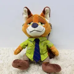 【美品】 ニック ぬいぐるみ ショルダーバッグ ポシェット ズートピア
