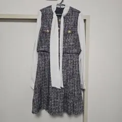 【最終値下げ】AnkRouge ツイードワンピース