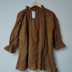 サマンサモスモス　フリル襟ブラウス