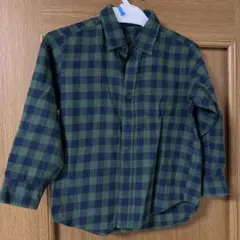 UNIQLO ユニクロ シャツ チェック 110cm