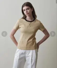 【値下げ・ 美品】steven alan［プリントTシャツ］