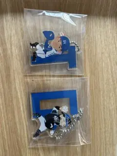 北海道日本ハムファイターズ アクリルキーホルダー 2個セット