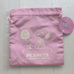 スヌーピー　巾着ポーチ