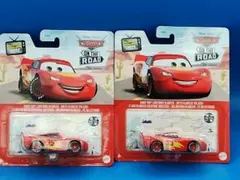 マテル ピクサー カーズ ロードトリップ ライトニング マックィーン x2