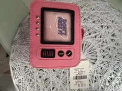 ACCOMMODE TV型 ポーチ ピンク　推しの、写真はめ込みポーチのサムネイル