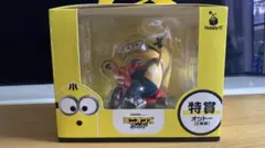 とらさんの工房より超美品メタリックパール台座ミニオンズ フィギュア 三輪車セット 台座パール塗装品Happyくじミニオンズ フィーバー特賞オットー三輪車