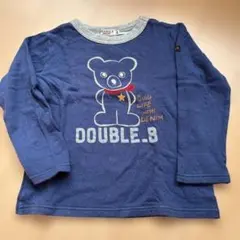 DOUBLE.B 長袖カットソー 100cm