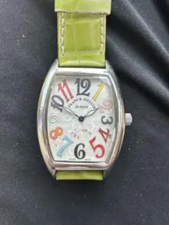 に*様 FRANCK MULLER 腕時計 カラードリーム 革ベルトのサムネイル