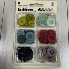 ボタン　スクラップブッキング