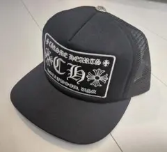 【新品未使用】【国内正規】クロムハーツ トラッカーキャップ CHパッチ 黒