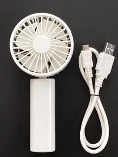 無印良品　充電式コンパクトハンディファン　MJ-HF2 USBケーブル付きのサムネイル