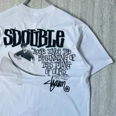 海外限定 S/Double エスダブル Tシャツ M ホワイト サーフのサムネイル