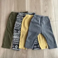 ベビー服 パンツ 4点セット　80.90センチ