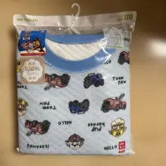 【未開封新品】ユニクロ パウ・パトロール キルトパジャマ 120　水色