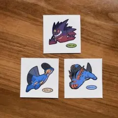 ポケモンパンシール 212弾 メガゲンガー、ラグラージ、メガラグラージ