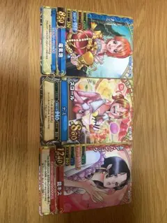 【希少】ワンピーベリーマッチ クルーカード ナミ ボア・ハンコック 3枚セット