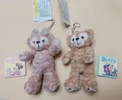 ぬいぐるみバッジ ダッフィー シェリーメイ 2体セット