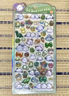新品　クラックス　うるちゅるポップシール　ドロップ　シマエナガ　正規品