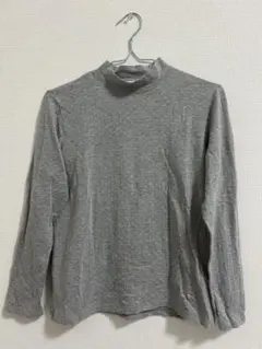 MCGREGOR グレー ドット柄 長袖Tシャツ L